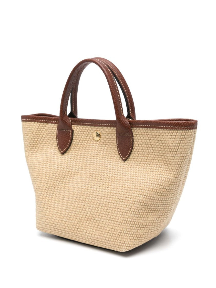 Longchamp Le Pliage Xs Woven Basket Bag