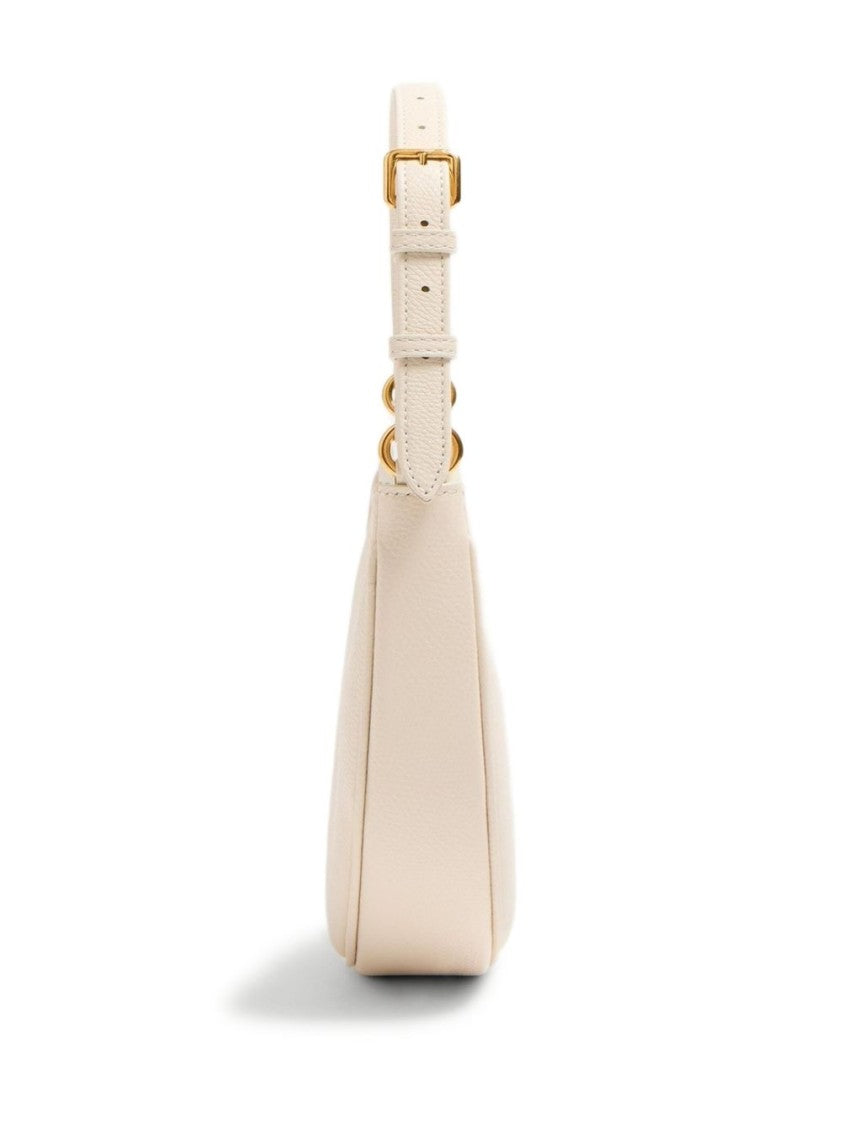 Valentino Garavani Crescent-Shaped Bag With Gold-Tone Hardware