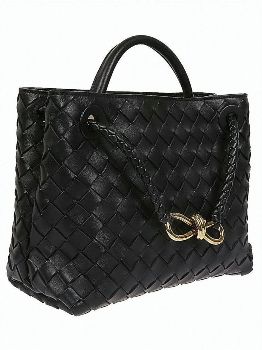 Bottega Veneta Woven Lambskin Tote Bag