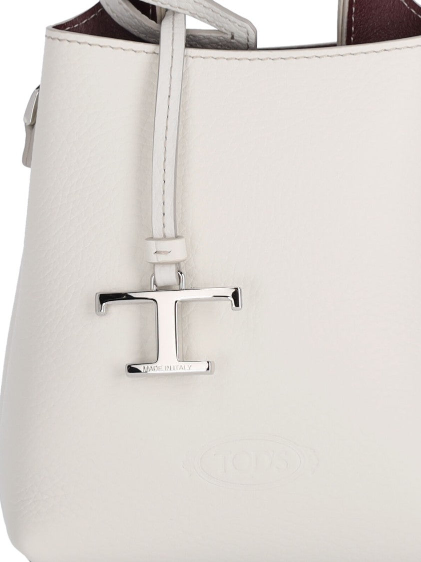 Tod's Micro Logo Bag - White