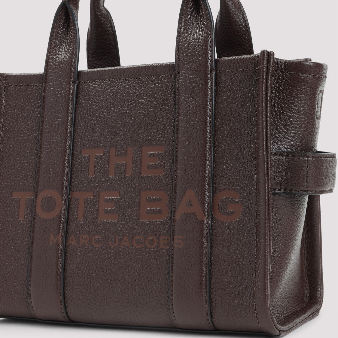 Marc Jacobs The Leather Mini Tote Ganache Bag