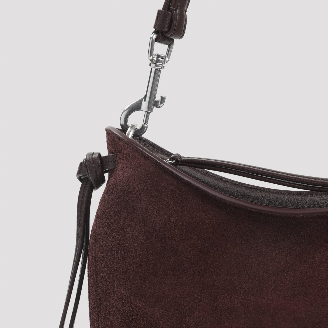 Phoebe Philo Medium Brown Suede Finish Shoulder Bag