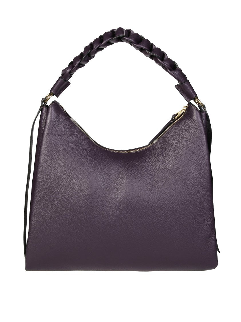 Coccinelle Double-Layered Handbag With Braided Handle
