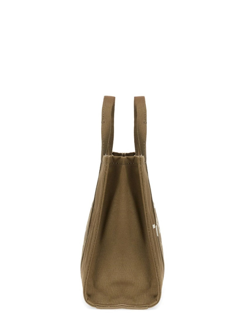 Marc Jacobs Medium Rectangular Cotton Tote Bag With Adjustable Strap