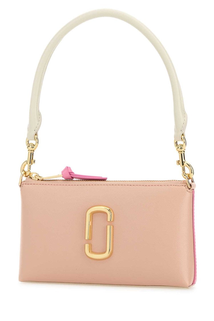 Marc Jacobs Two-Tone Leather Snapshot Shoulder Bag