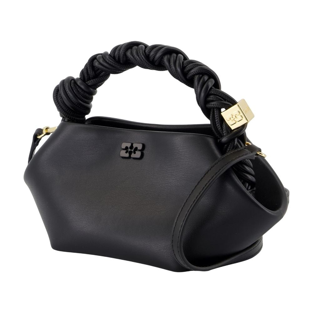Ganni Bou Mini Crossbody - Leather - Black