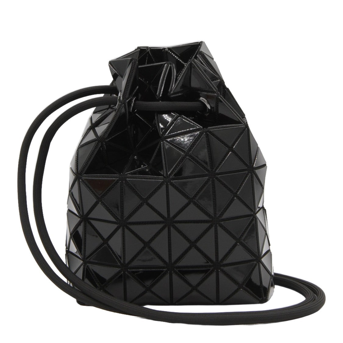 Bao Bao Issey Miyake Geometric Black Bag With Triangular Pattern