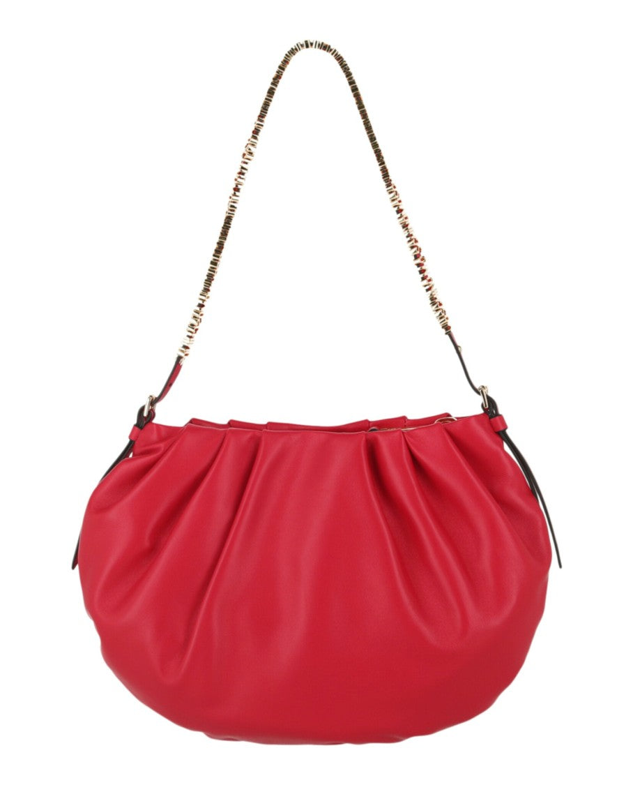 Moschino Mini Lettering Laminated Shoulder Bag
