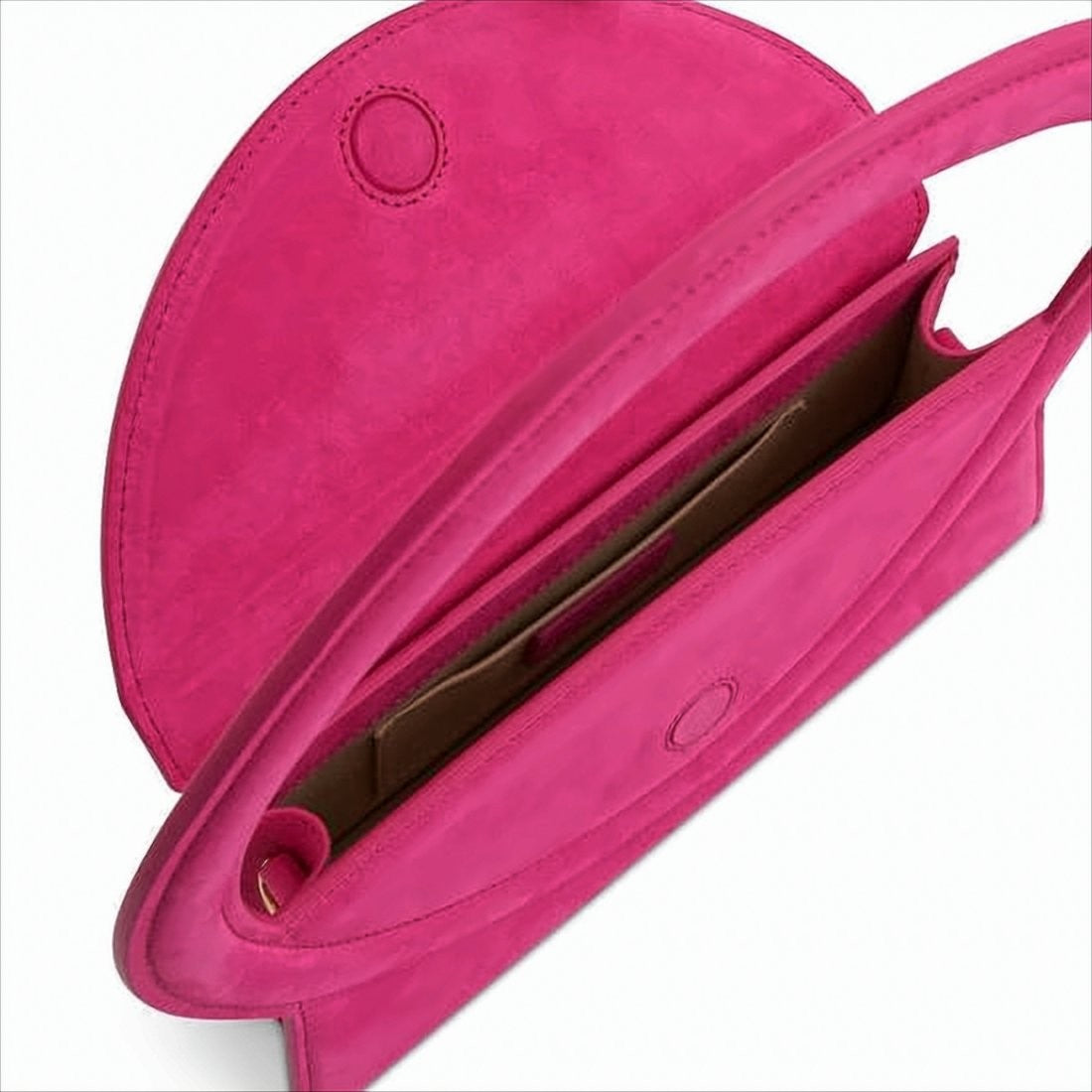 Jacquemus Structured Tote Bag With Circular Handle