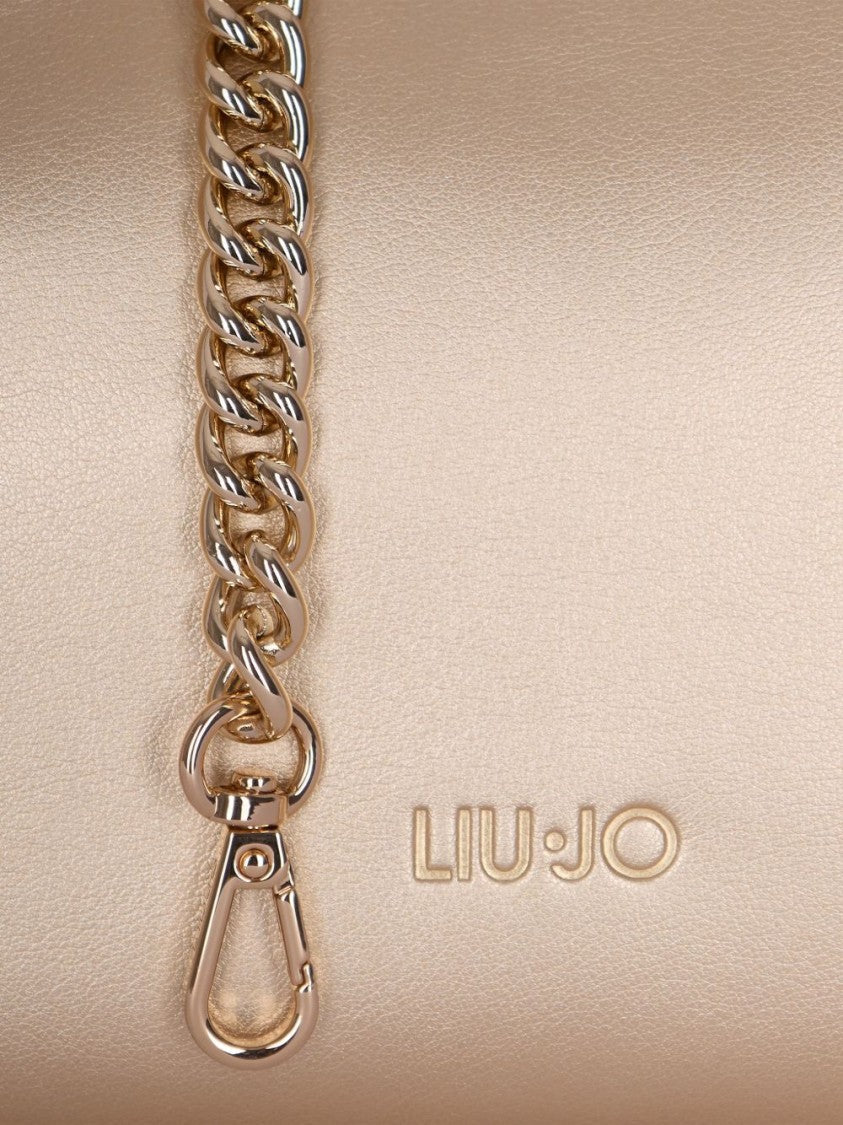 Liu Jo Gold Handbag With Structured Silhouette