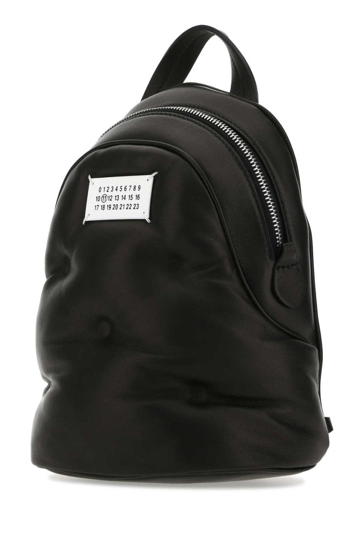 Maison Margiela Black Nappa Leather Mini Glam Slam Backpack