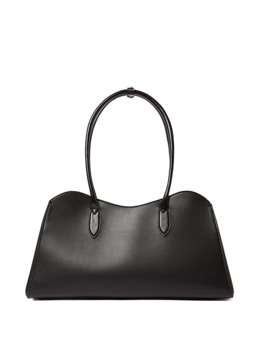 Stella Mccartney Structured Black Nylon Shoulder Bag