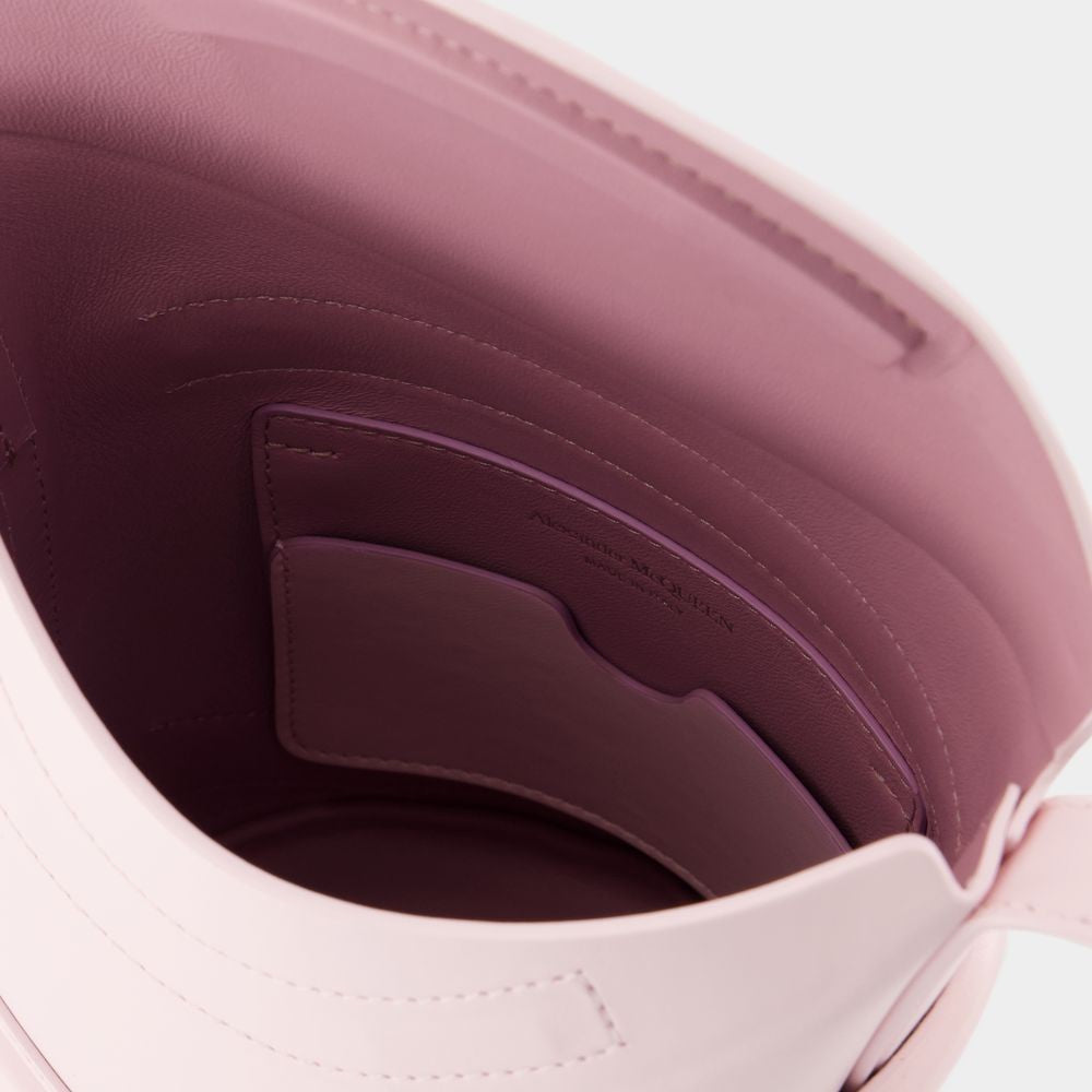 Alexander Mcqueen The Curve Hobo Bag - Lilac/Pink - Leather