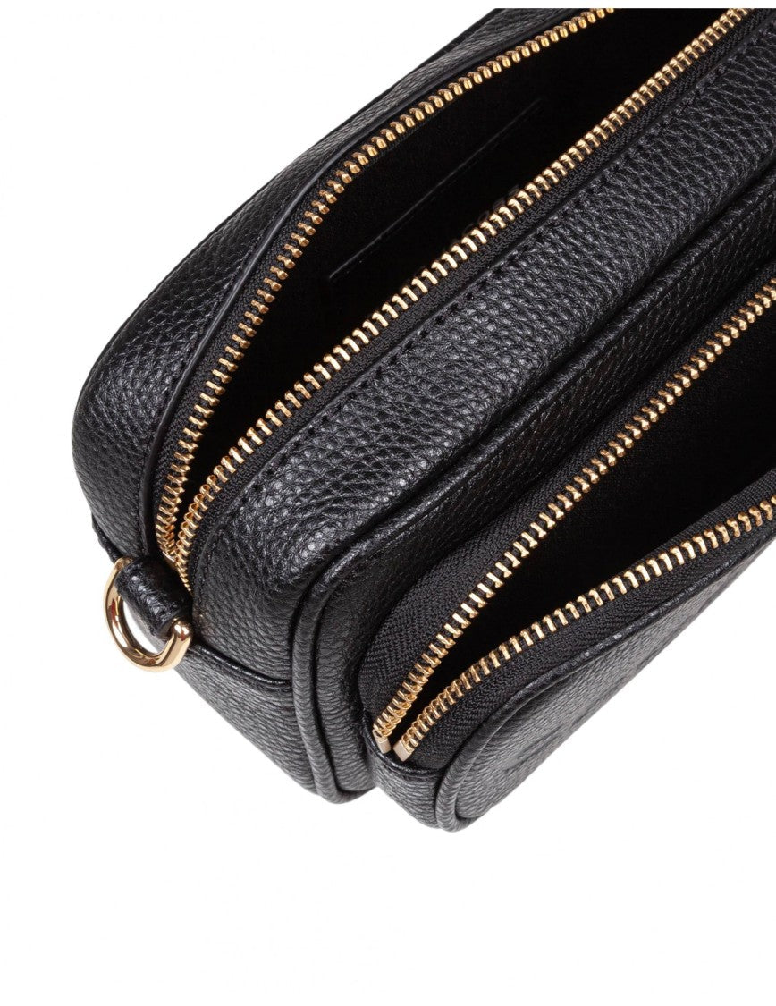 Marc Jacobs The Crossbody Tote Leather Bag Black Color