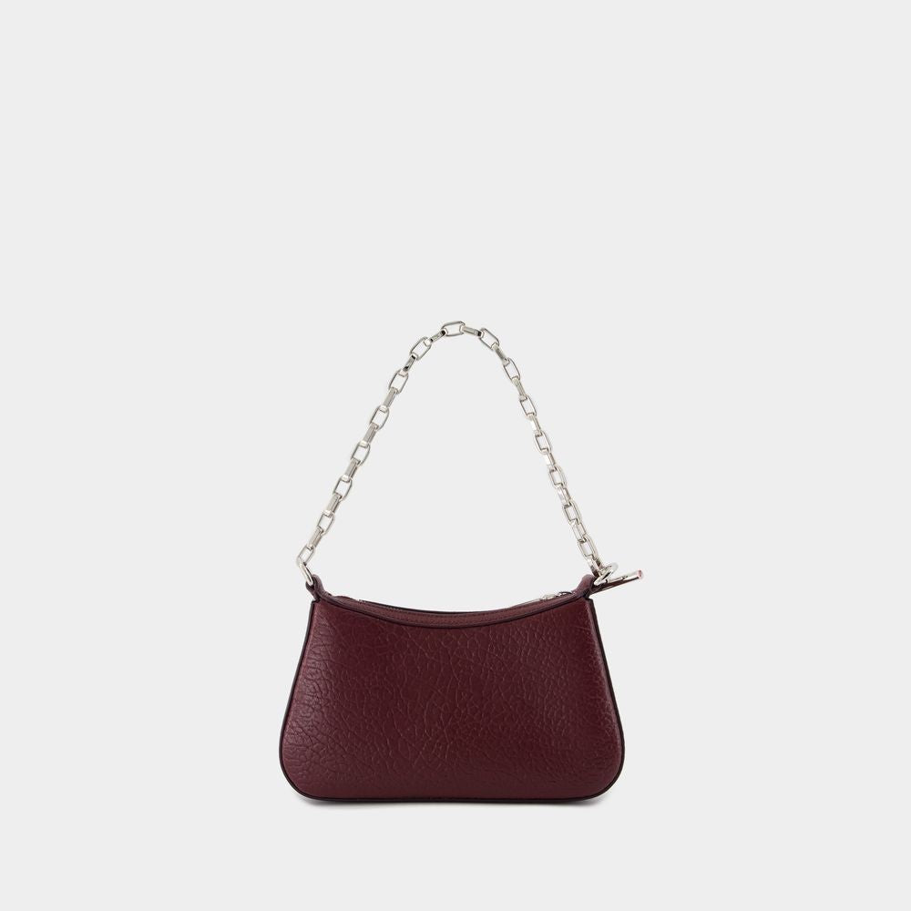 Alexander Mcqueen Mini Cross Bar Purse - Leather - Red