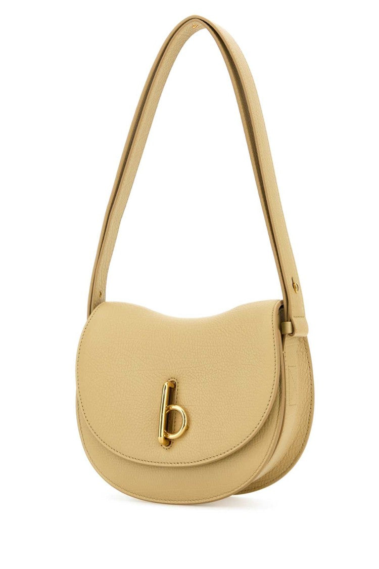 Burberry Beige Leather Small Rocking Horse Shoulder Bag