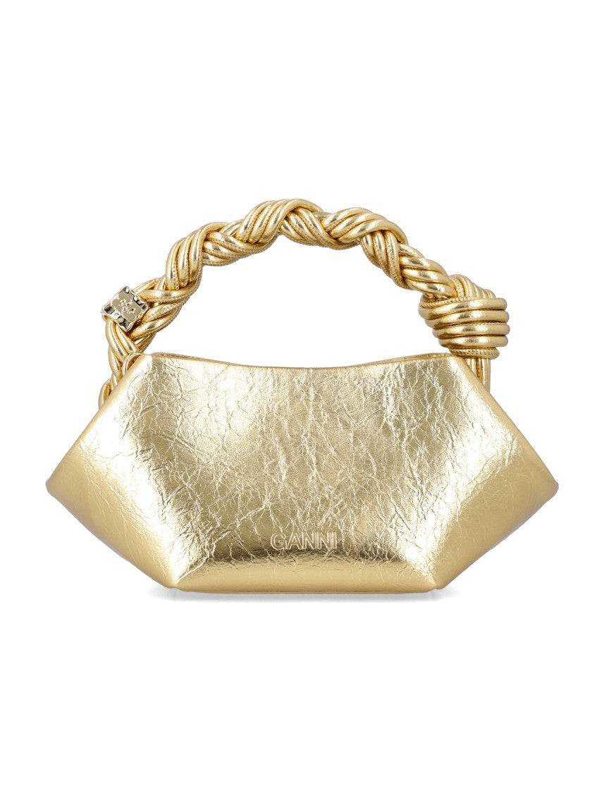 Ganni Metallic Mini Bou Bag