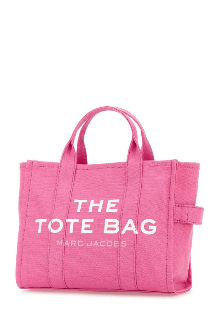 Marc Jacobs Dark Pink Canvas Medium The Tote Bag Handbag