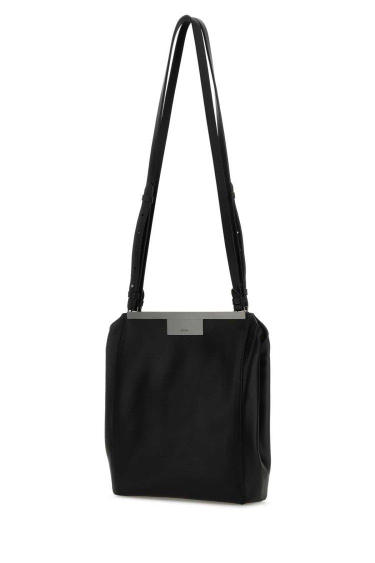 Max Mara Black Leather Mmsummer Shoulder Bag
