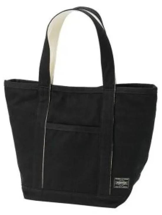 Porter Structured Canvas Shoulder Bag With Functional Design