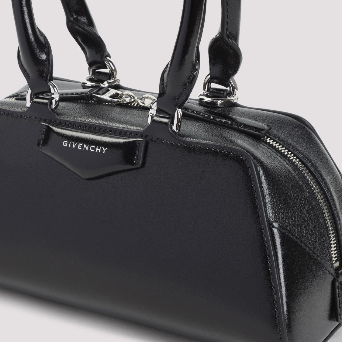 Givenchy Structured Calf Leather Shoulder Bag