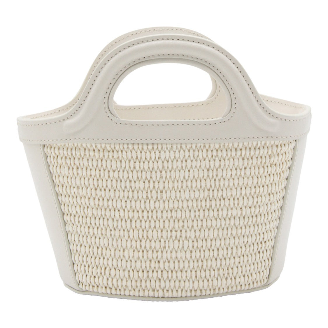 Marni Structured Handbag With Woven Texture And