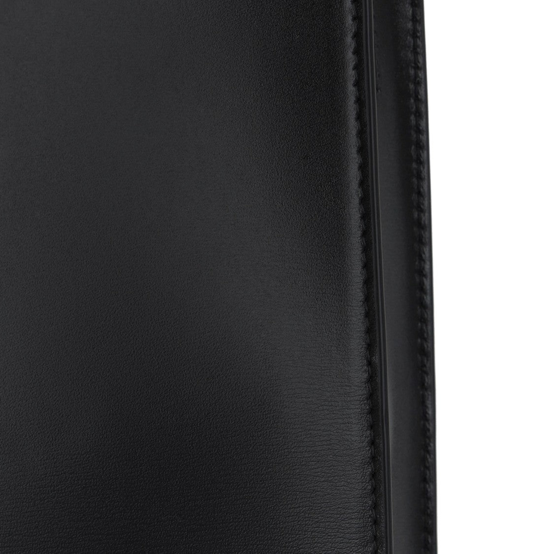 Jil Sander Structured Black Calf Leather Shoulder Bag