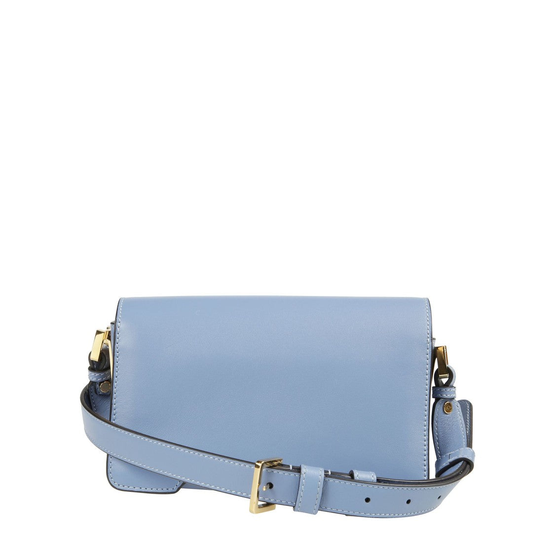Marni Structured Rectangular Shoulder Bag In Pastel Blue