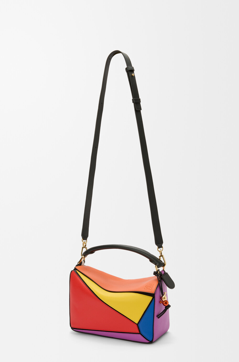 Puzzle 10 Multicolour Re-edition Bag In Classic Calfskin