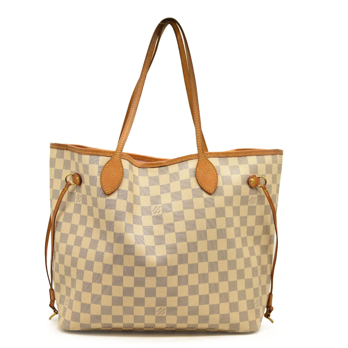 Louis Vuitton Damier Azur Neo Neverfull MM Rose Ballerine FL3166