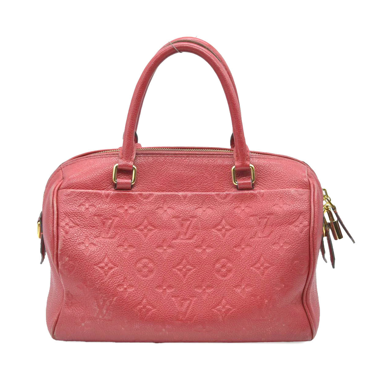 Louis Vuitton Empreinte Speedy Bandouliere 25 NM Scarlet DU1149