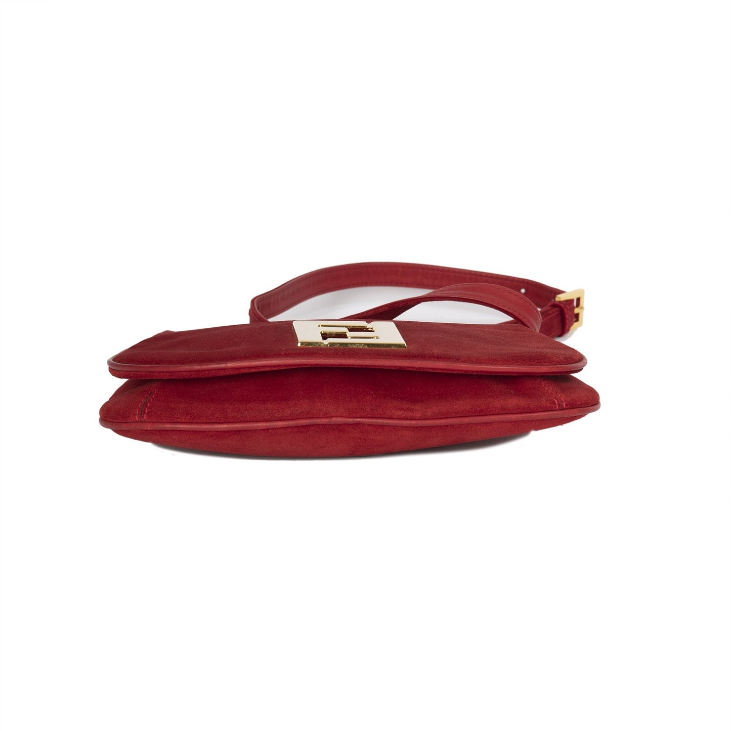 Fendi Vintage Suede Crossbody Bag