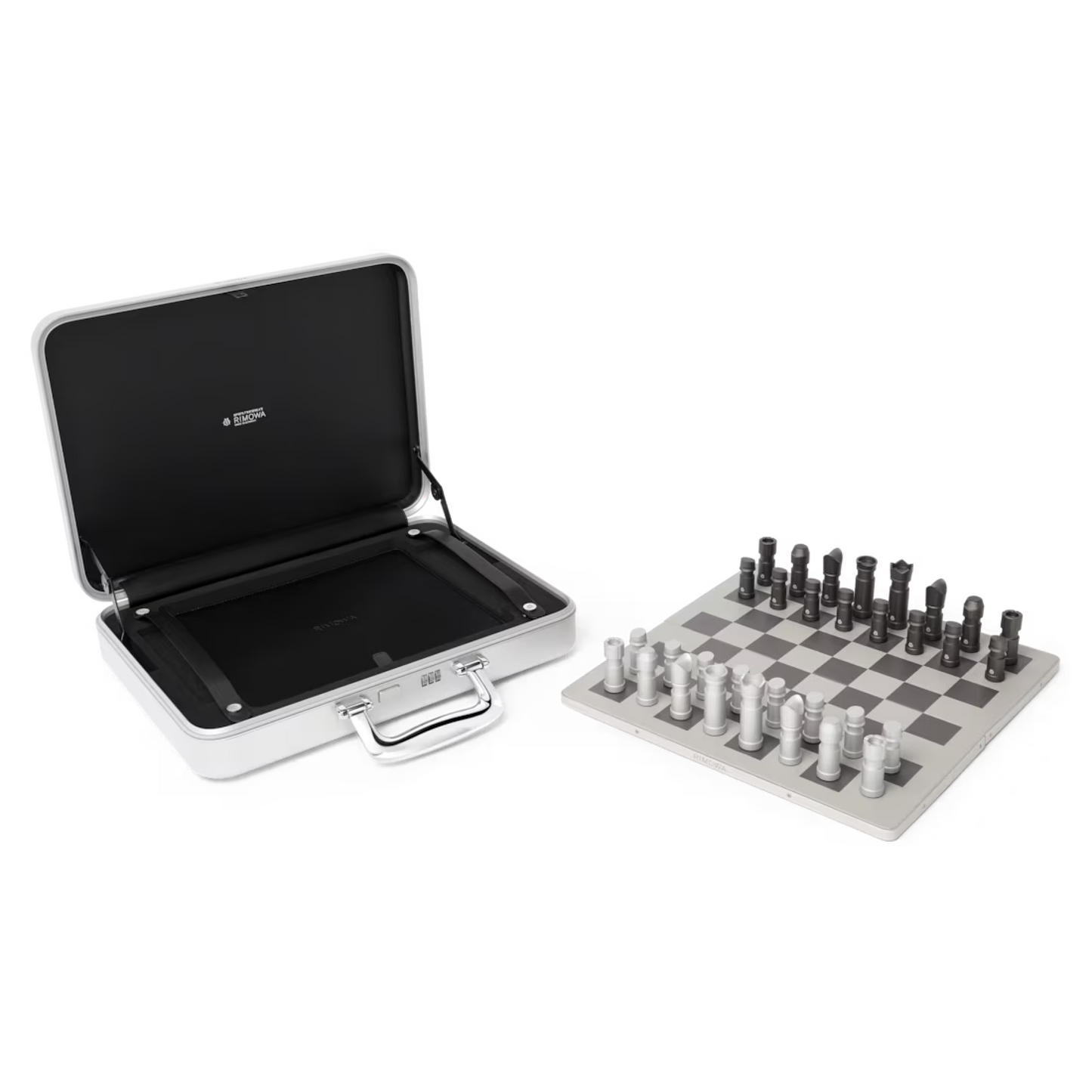 Attaché - Aluminium Chess