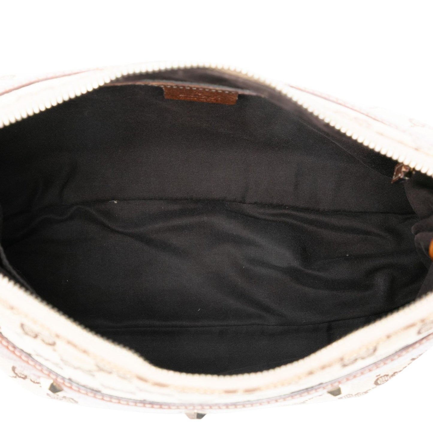 Gucci GG Canvas Bamboo Anita Handbag