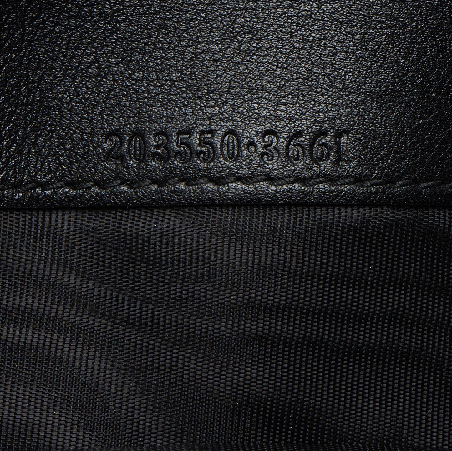 Gucci Guccissima Leather Heart Script Continental Wallet