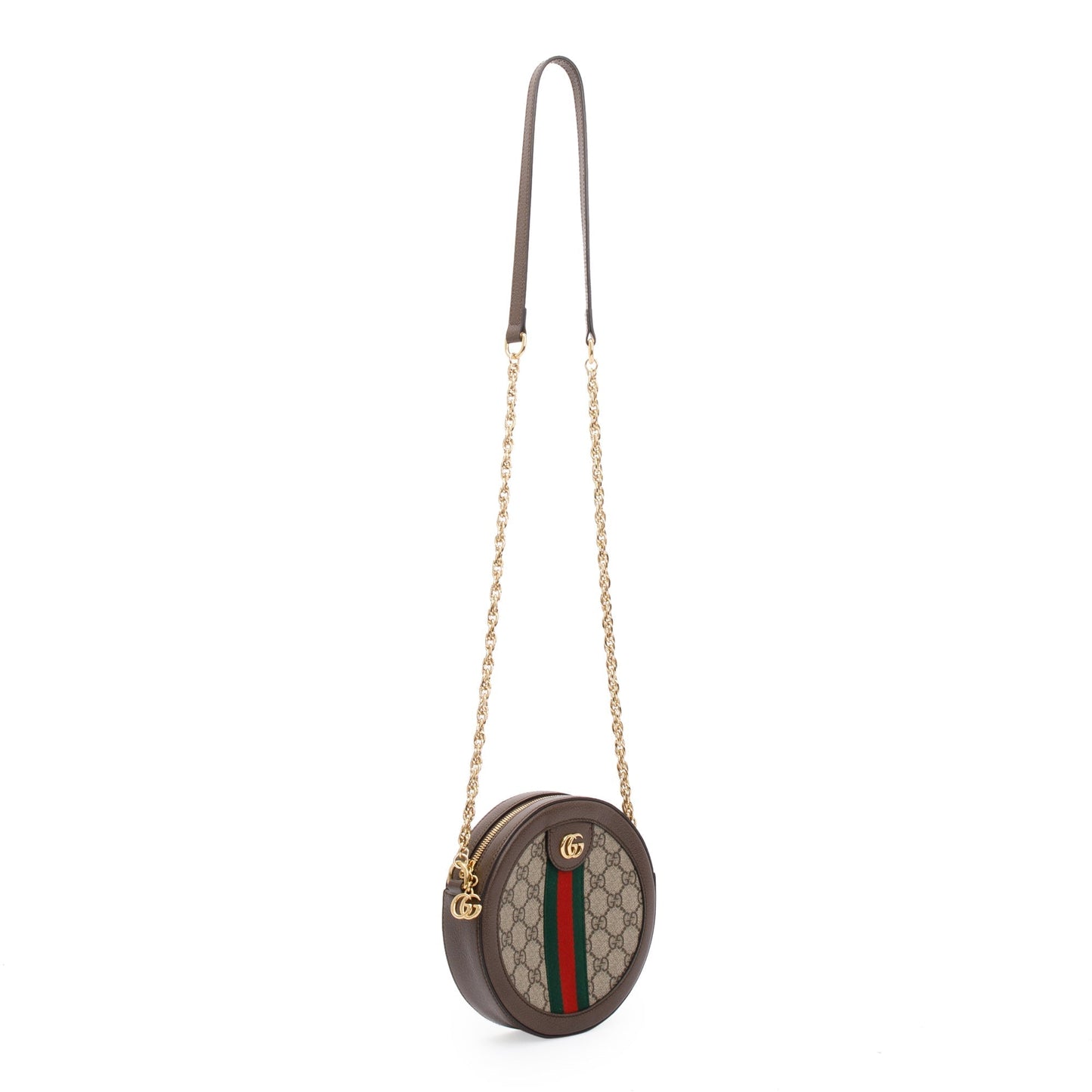 Gucci Ophidia GG Mini Round Shoulder Bag