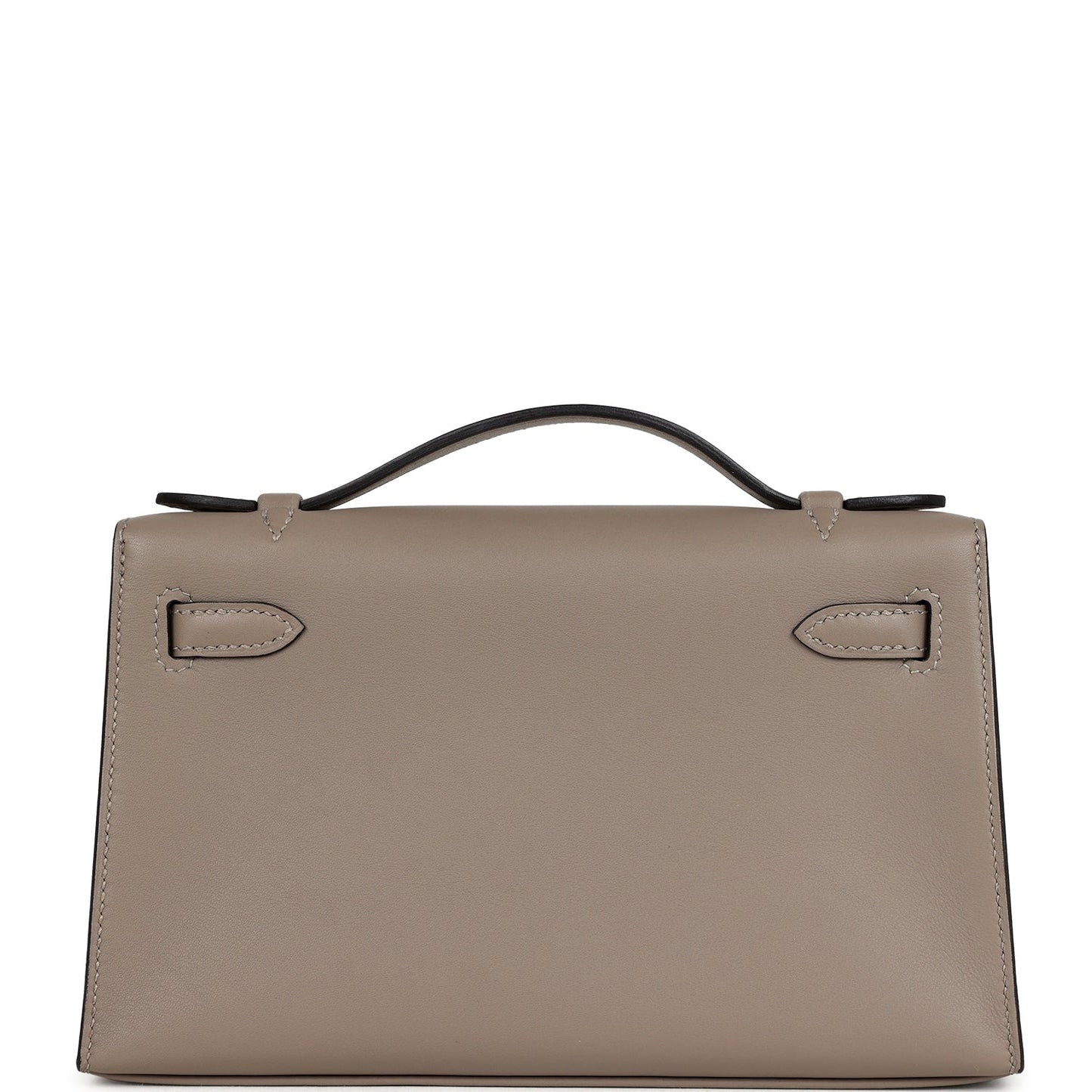 Hermes Special Order (HSS) Kelly Pochette Gris Asphalte Verso Swift Palladium Hardware Payment 1 for JJ ONLY