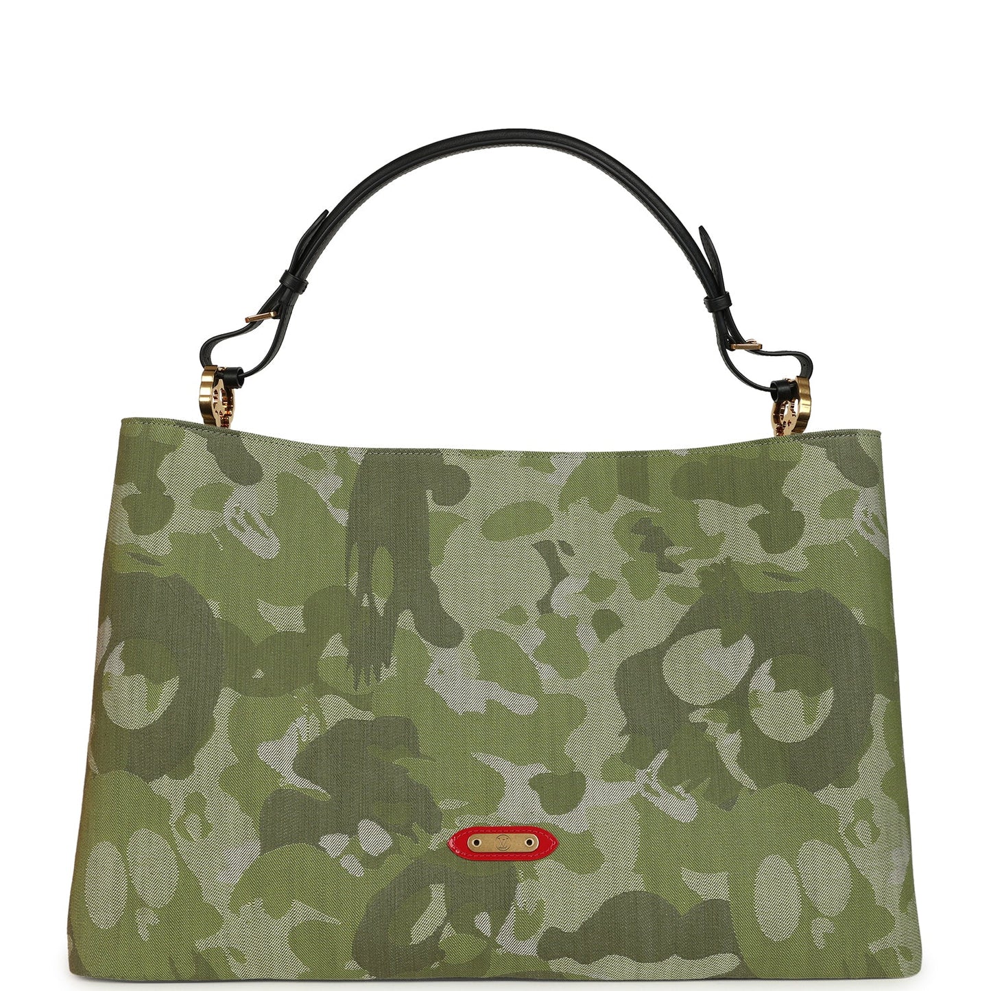 Louis Vuitton X Takashi Murakami "ArtyCapucines" Capucines XXL Khaki Washed Denim Aged Gold Hardware