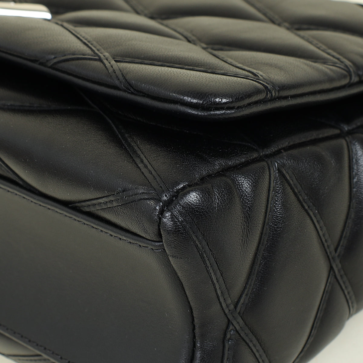 Louis Vuitton Black Malletage GO-14 MM Bag