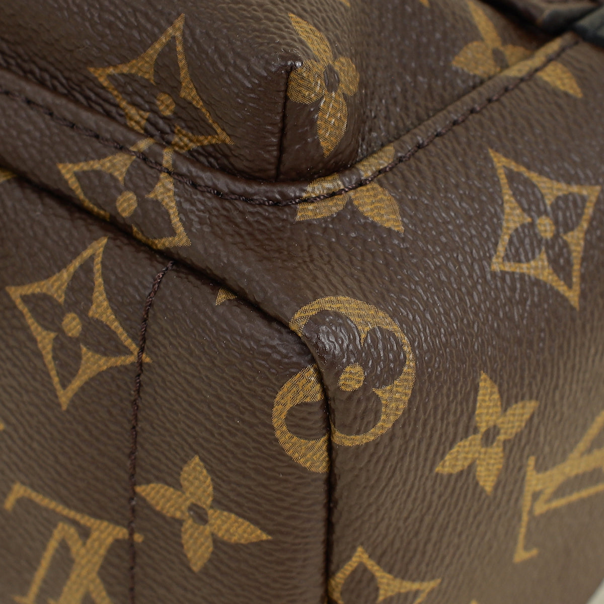 Louis Vuitton Monogram Black Palm Springs Mini Backpack