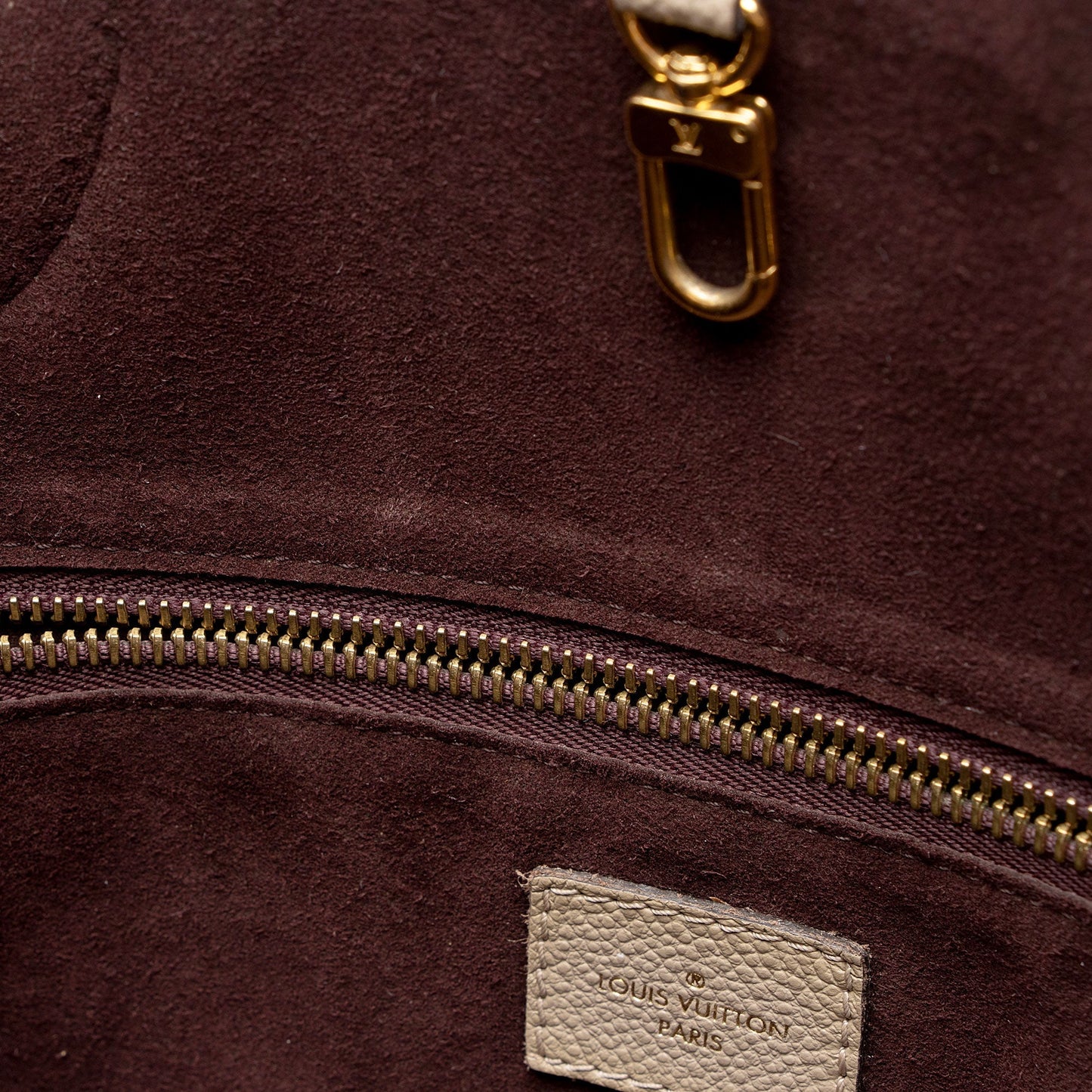 Louis Vuitton Giant Monogram Empreinte Neverfull MM Tote (SHF-1Uqs4X)