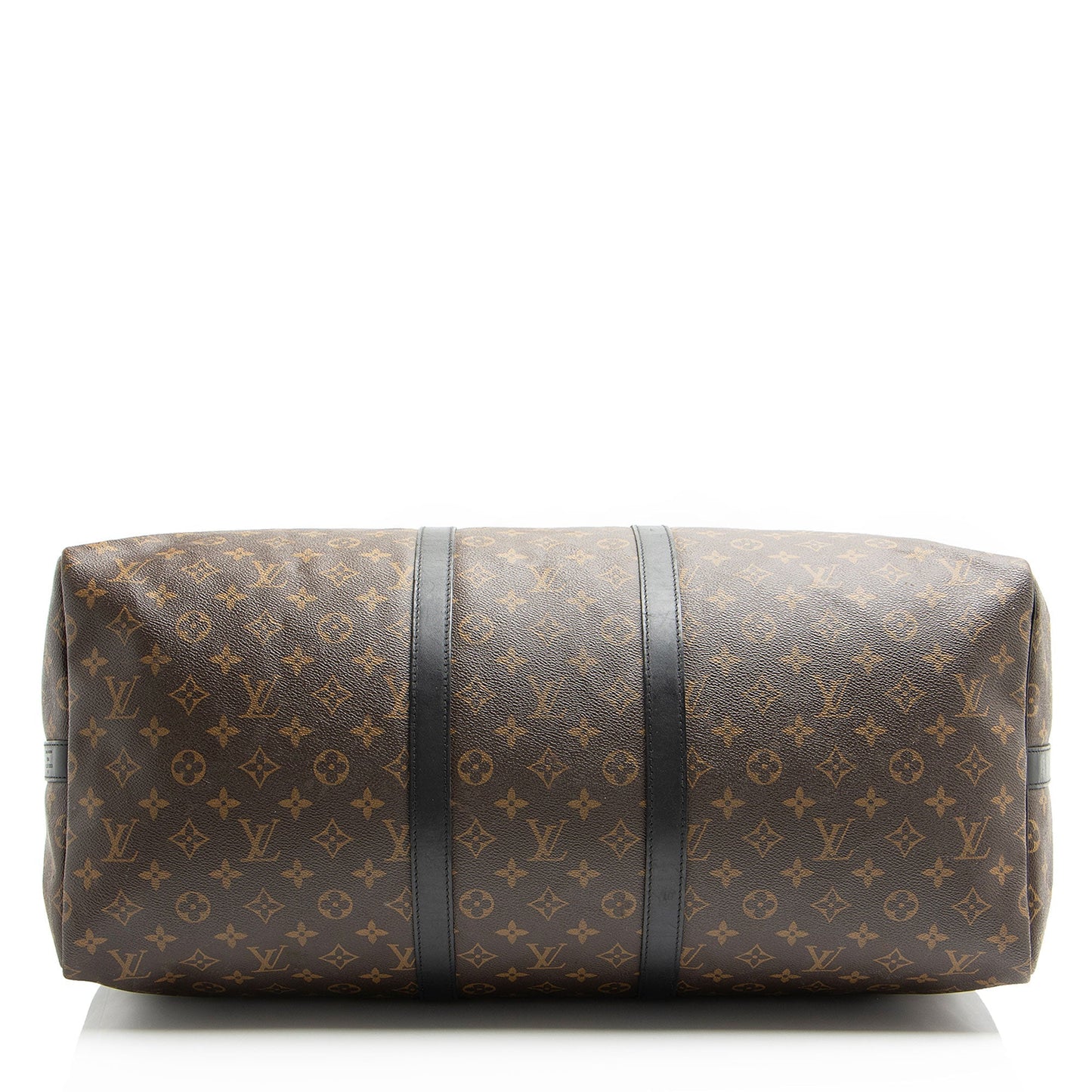 Louis Vuitton Monogram Canvas Macassar Keepall Bandouliere 55 Duffle