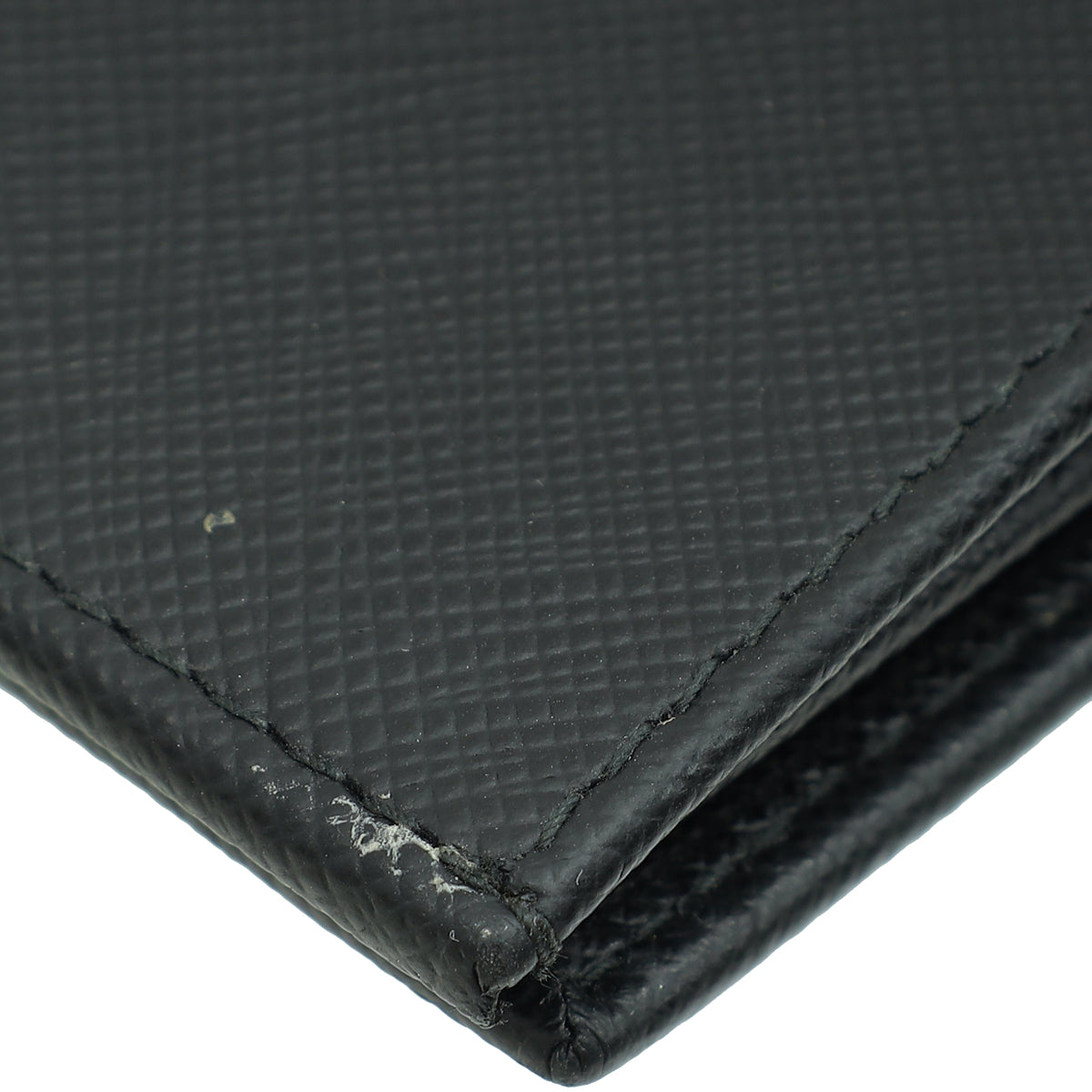 Prada Black Triangle Wallet