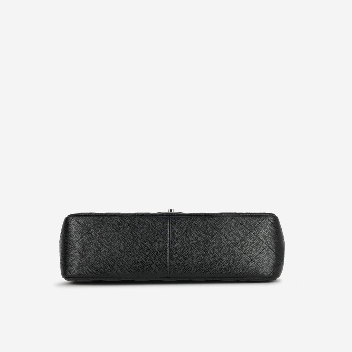 Chanel Jumbo Classic Flap Bag - Black Caviar | Silver Hardware