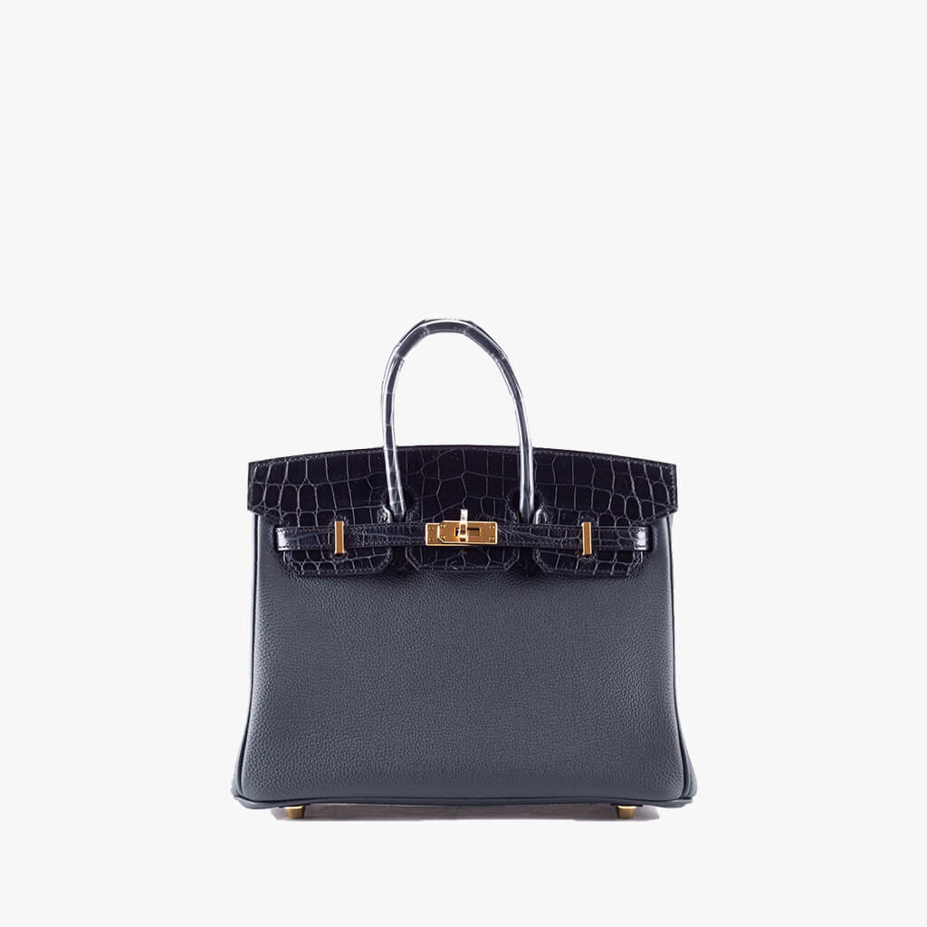 Birkin Touch Vert Rousseau Togo 25cm