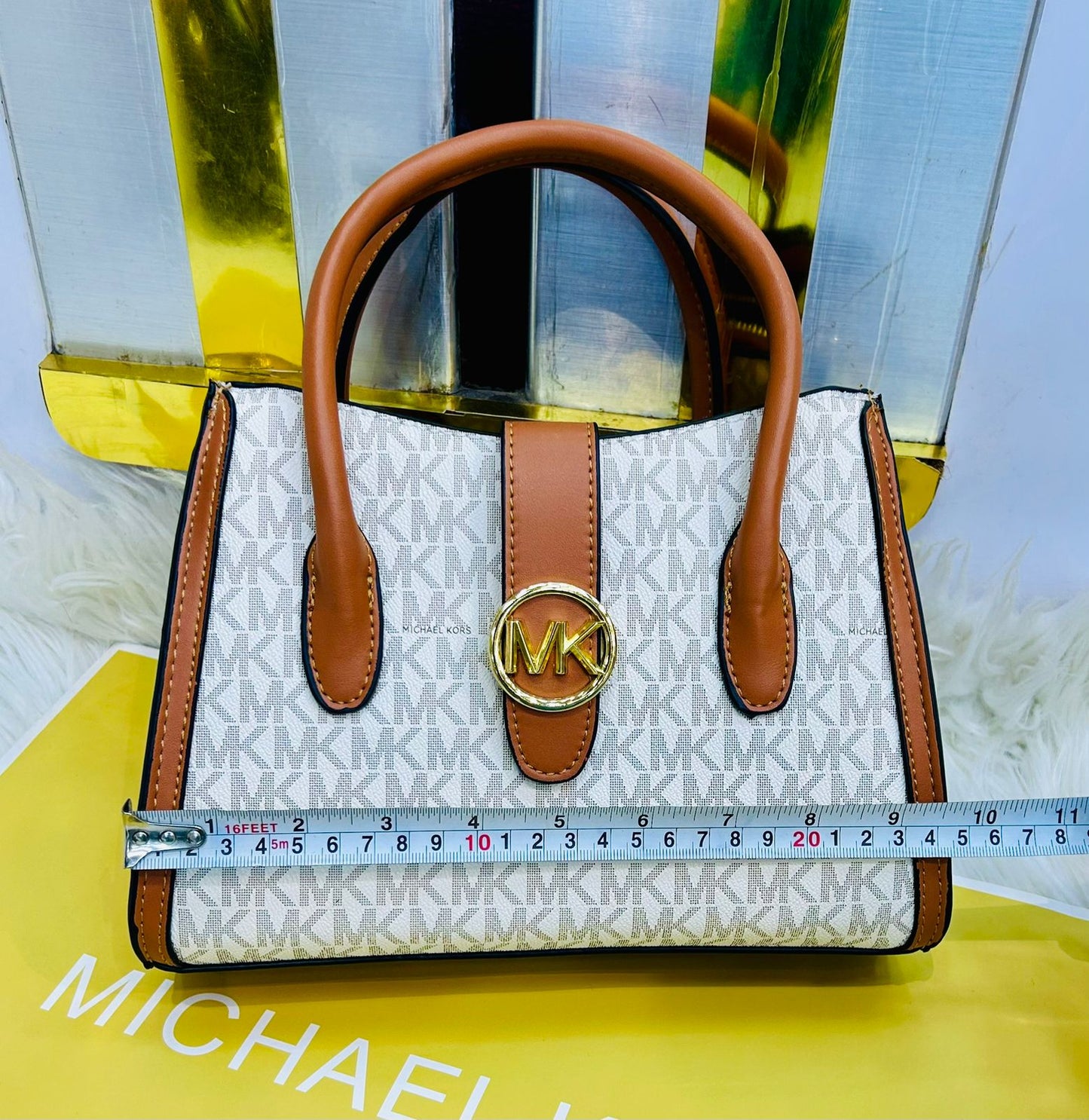 MICHAEL KORS-Inspired Handbag โ High Quality Women Bag (Elegant & Durable)(White)