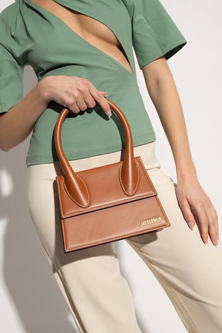 JACQUEMUS Le Grand Chiquito โ Luxury Tote Women Bag with Strap & Full Packaging(Brown)