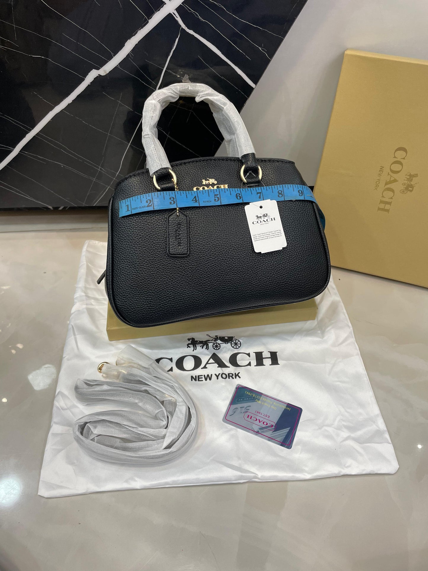 C-O-A-C-H Luxury Crossbody Women Bag – Master Class Edition | (Coffee Brown)