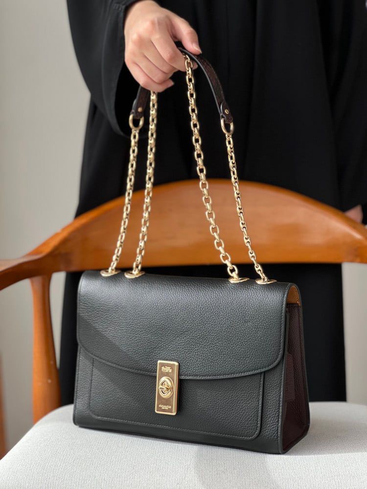 C-O-A-C-H Elegant Women Handbag β Luxury Edition with Full Brand Packaging (Black)