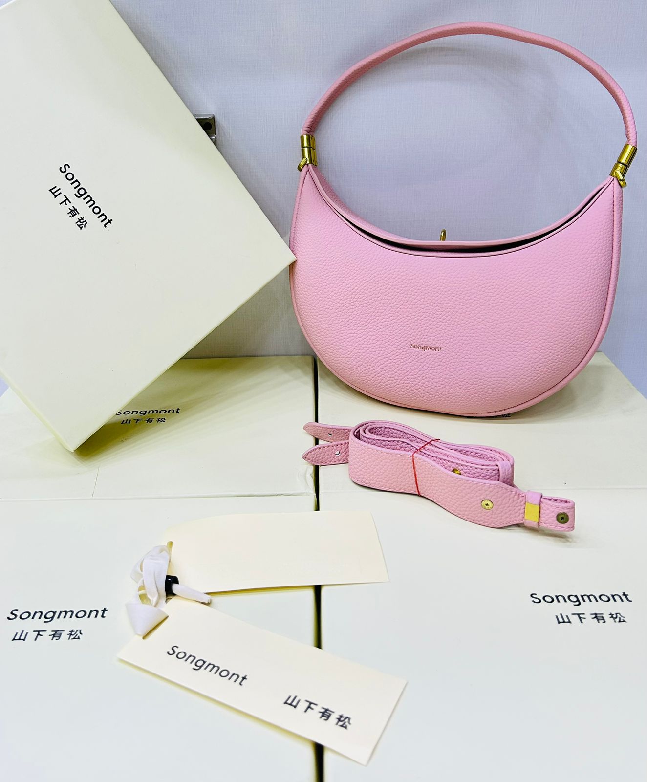 S-O-N-G-M-O-N-T Luna Women Bag β Official Model Edition (Pink)